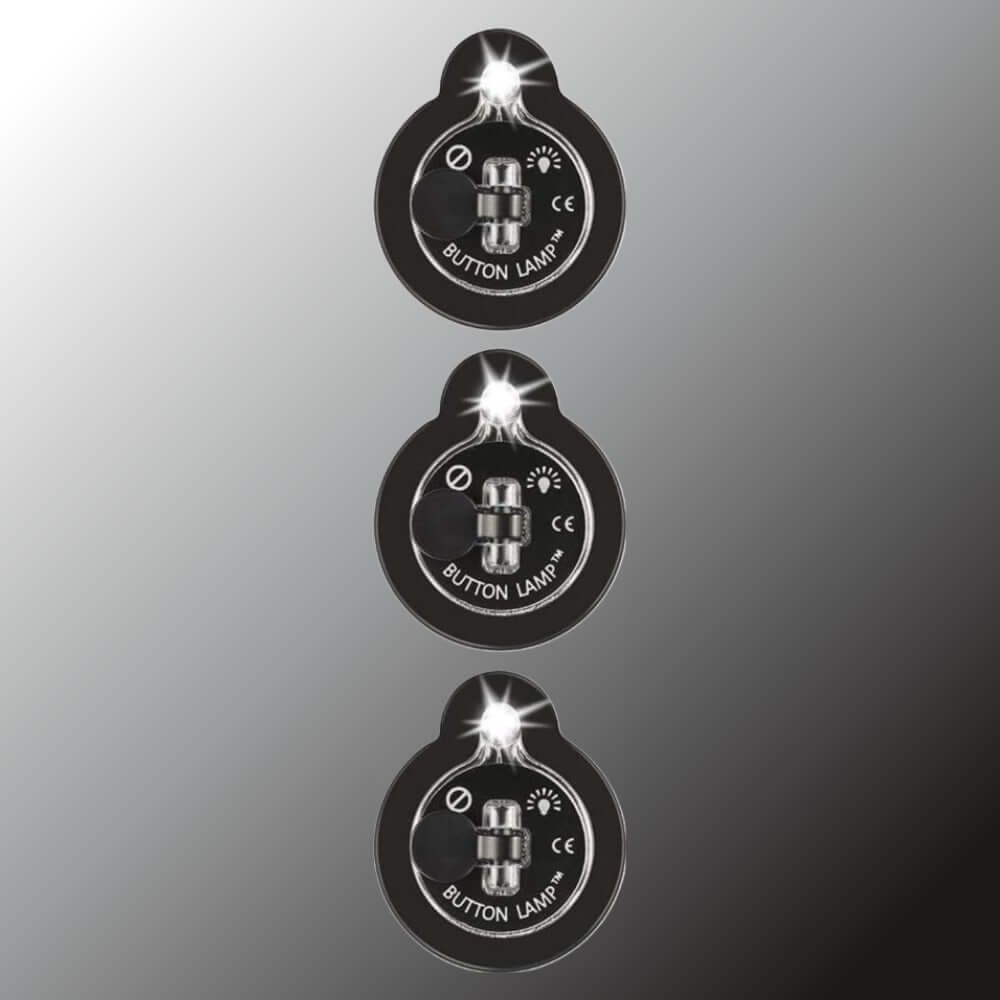 LÁMPARA TIPO BOTÓN Luces LED adhesivas multiusos