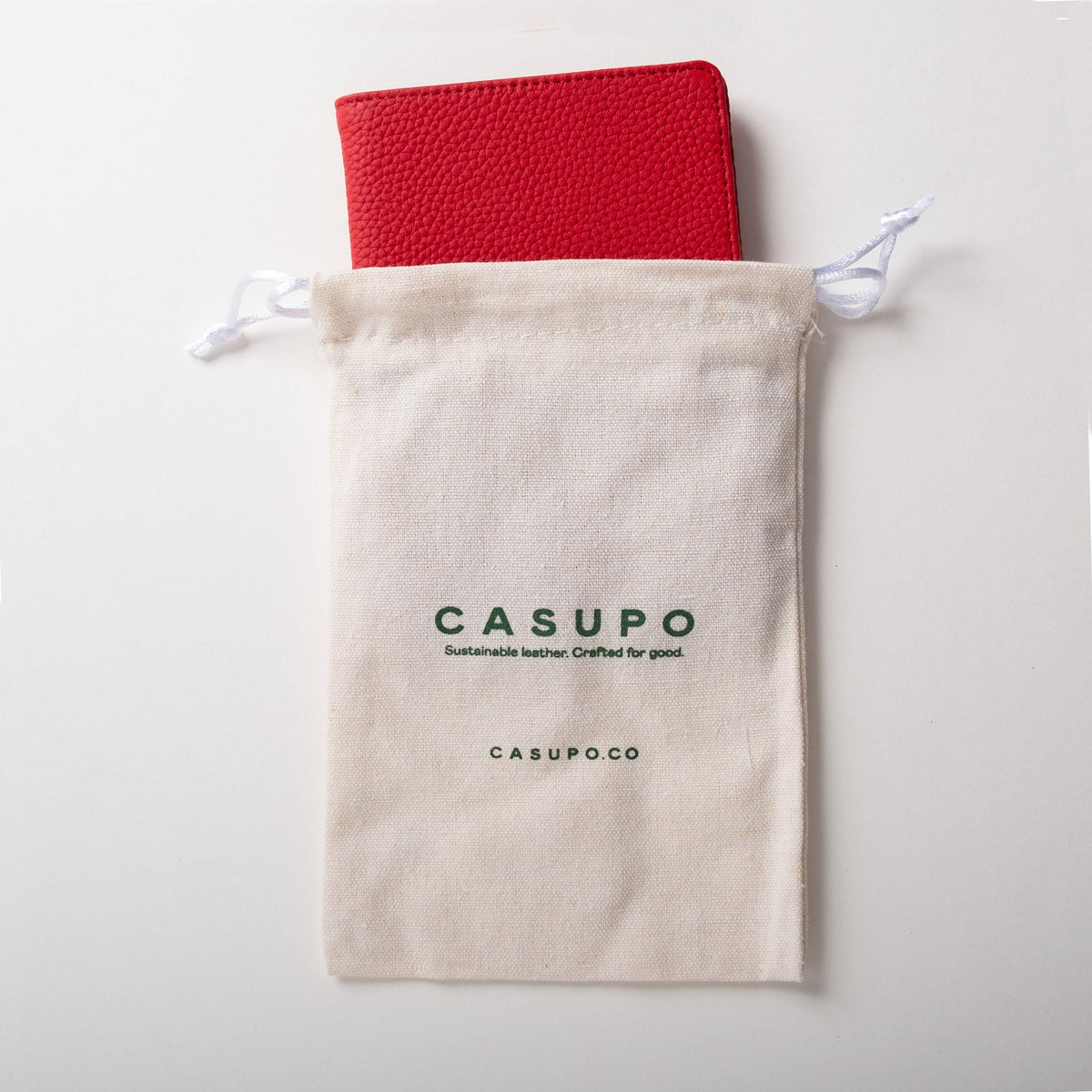 Cartera para pasaporte de cuero con RFID CASUPO