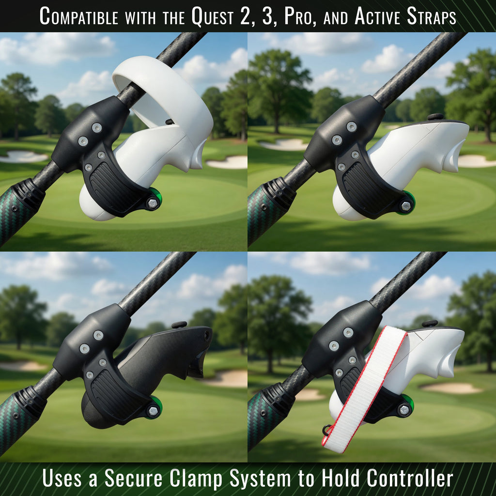 DeadEyeVR DriVR Elite – Palo de golf de realidad virtual con peso