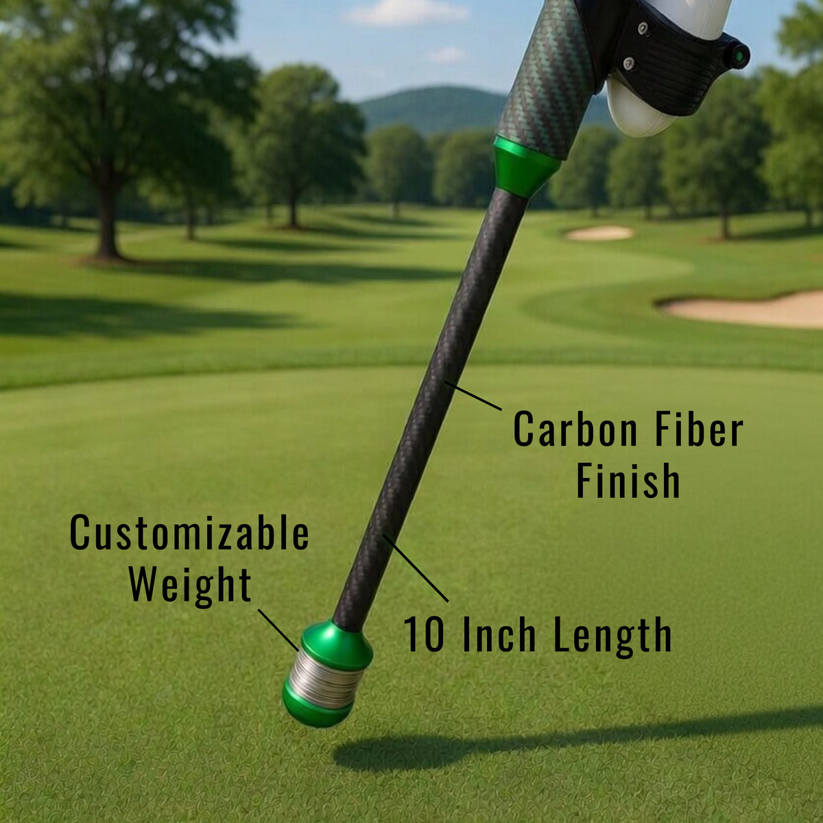DeadEyeVR DriVR Elite – Palo de golf de realidad virtual con peso