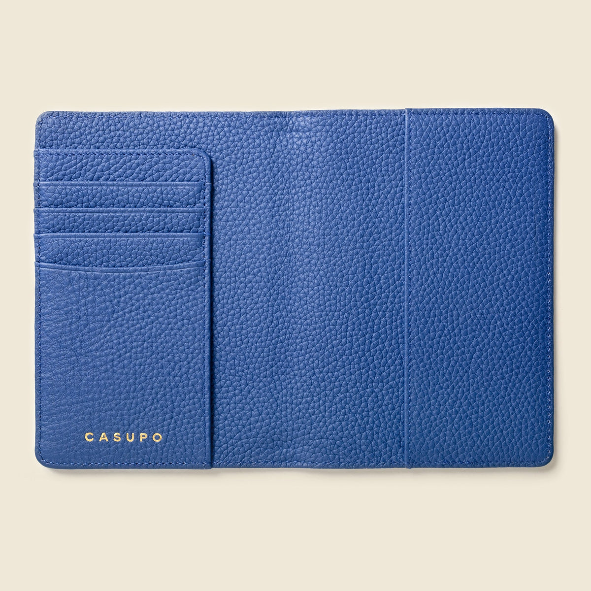 Cartera para pasaporte de cuero con RFID CASUPO