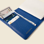 Cartera para pasaporte de cuero con RFID CASUPO