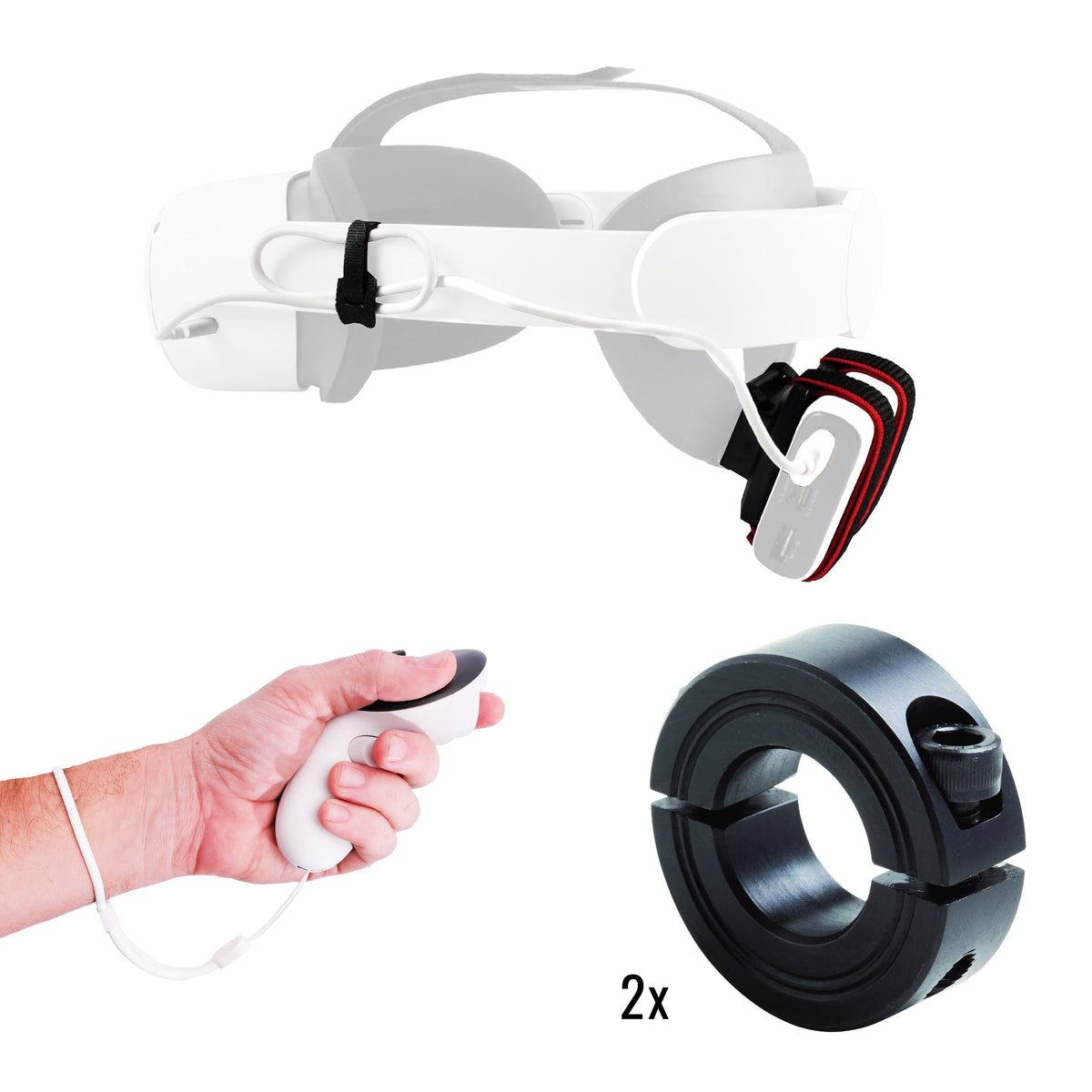 DeadEyeVR DriVR Elite – Palo de golf de realidad virtual con peso