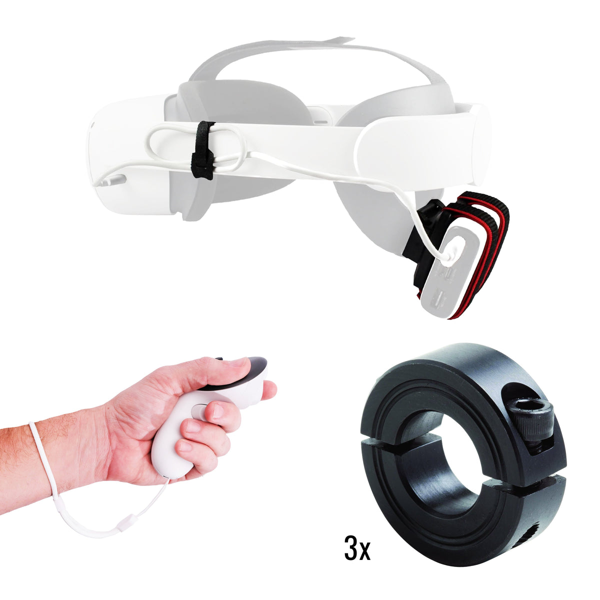DeadEyeVR DriVR Elite – Palo de golf de realidad virtual con peso