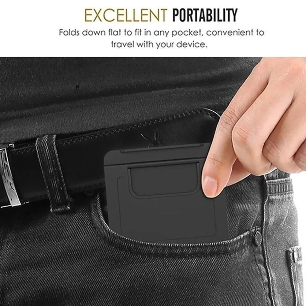 Foldable Phone & Tablet Stand – Adjustable Desk Holder