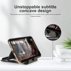 Foldable Phone & Tablet Stand – Adjustable Desk Holder