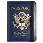 RFID Passport Holder with 3D Metal Badge