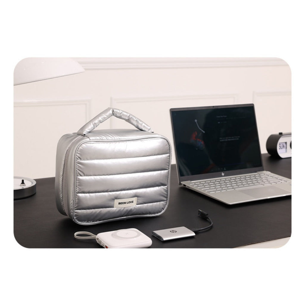 Estuche organizador de cables de viaje – Bolsa para dispositivos electrónicos de gran capacidad